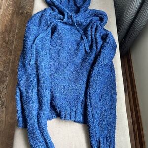 Torrid Royal Blue Hooded Sweater